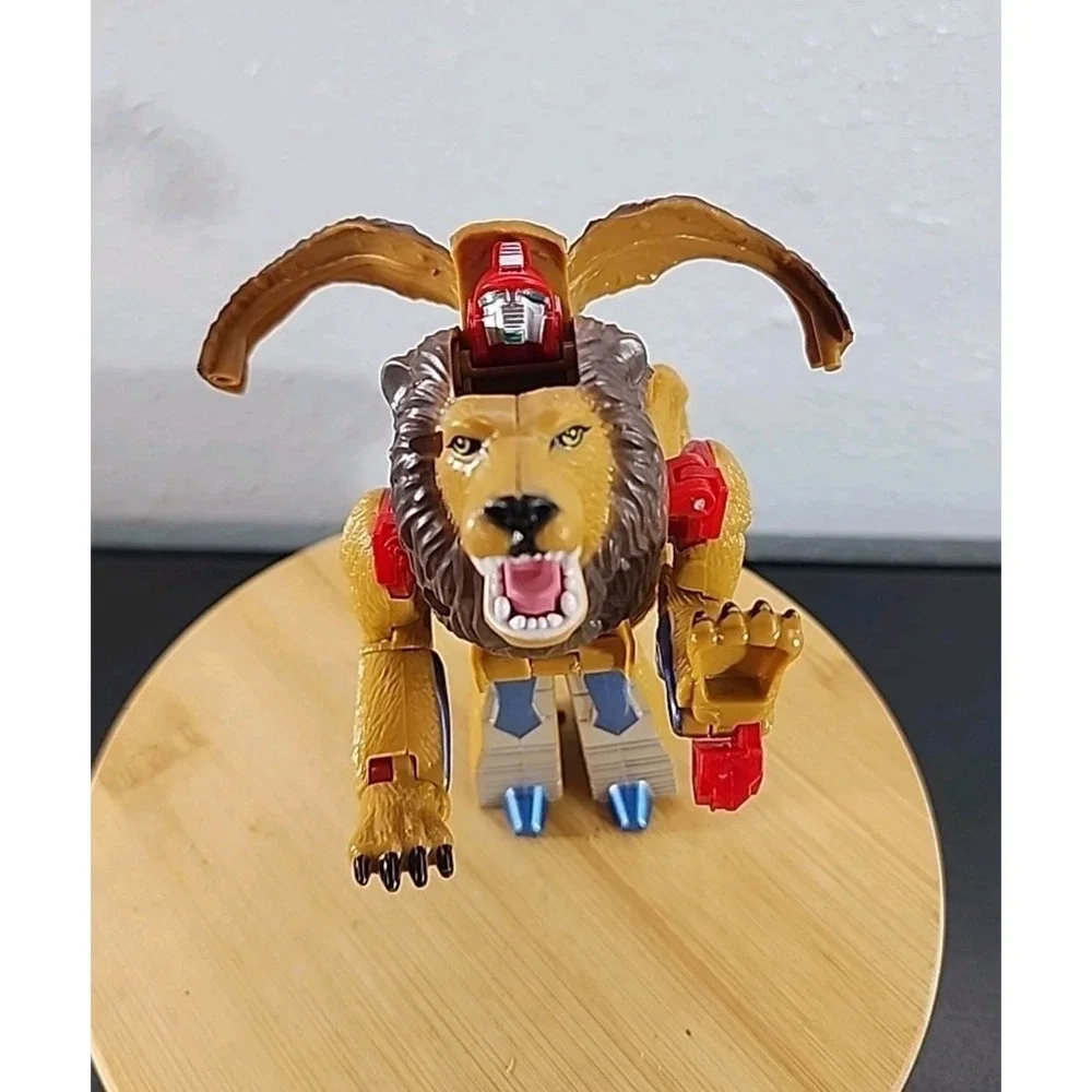 VINTAGE ACCO TRANSFORMERS 5''‎ LION ULTRA MISSION JUNGLE HERO ROBOT BEAST WARS